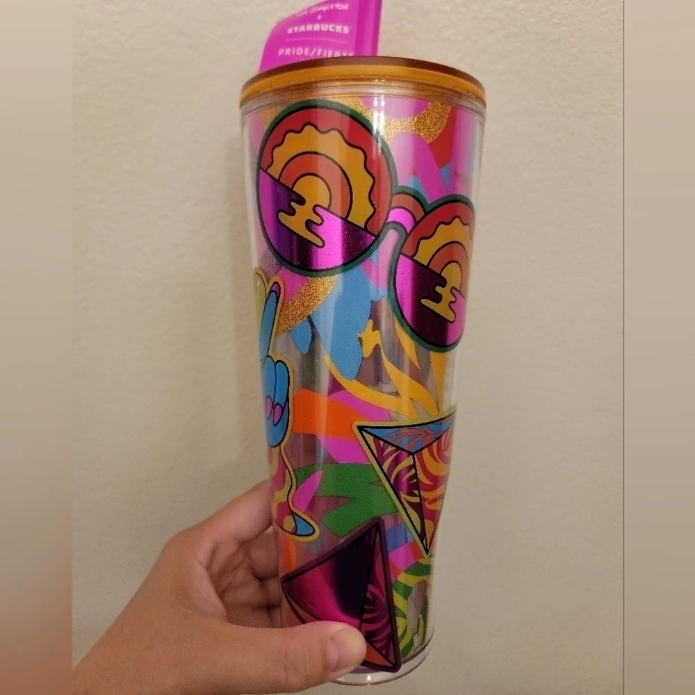 NWT Starbucks with Tim Singleton Pride 2023 Collab Tumbler